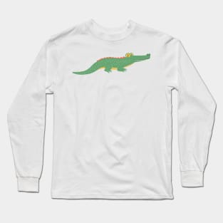 Cute Croc Long Sleeve T-Shirt